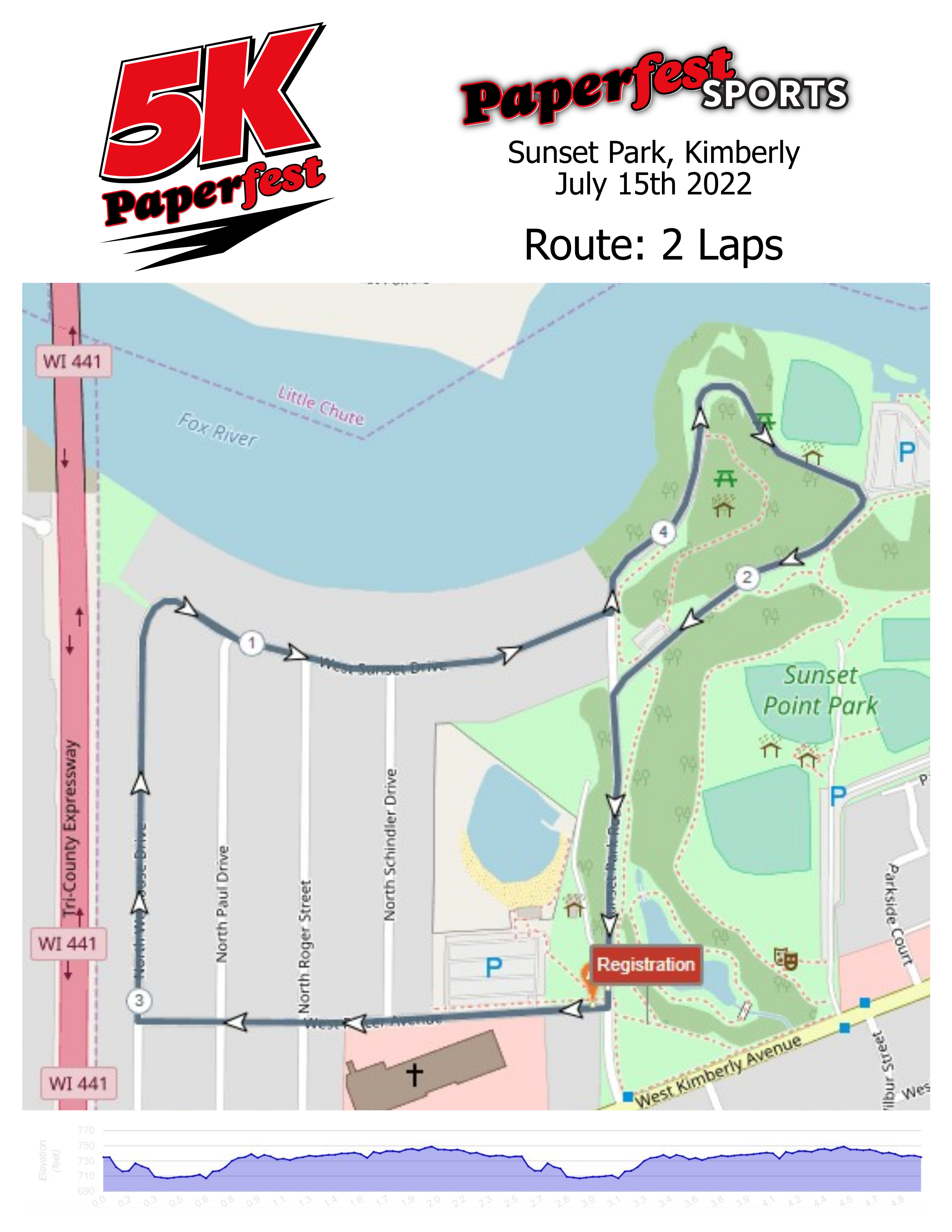 5K Route - 2022