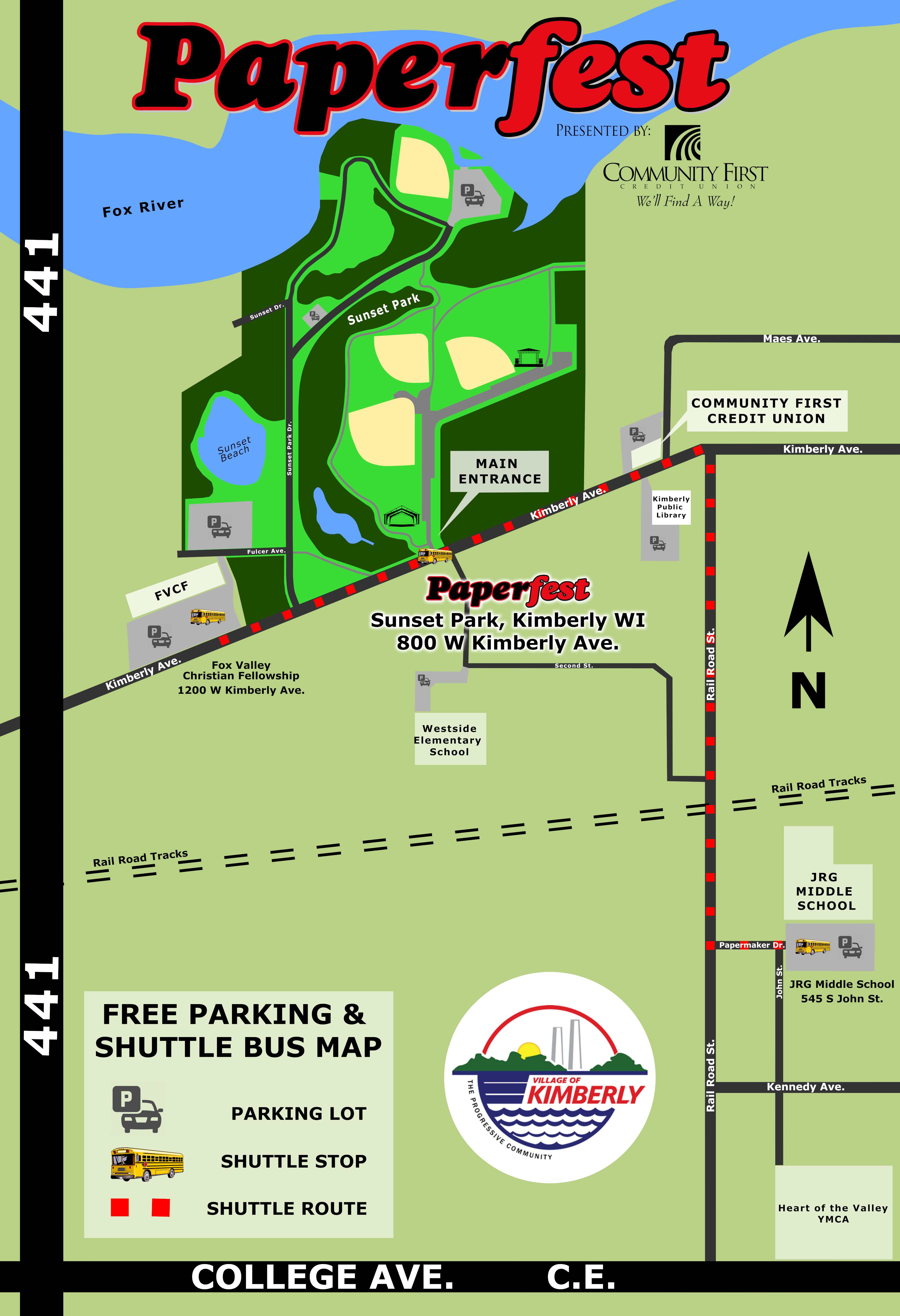 Sunset Park Parking Map - web small